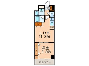 グランルクレ新栄イーストの物件間取画像